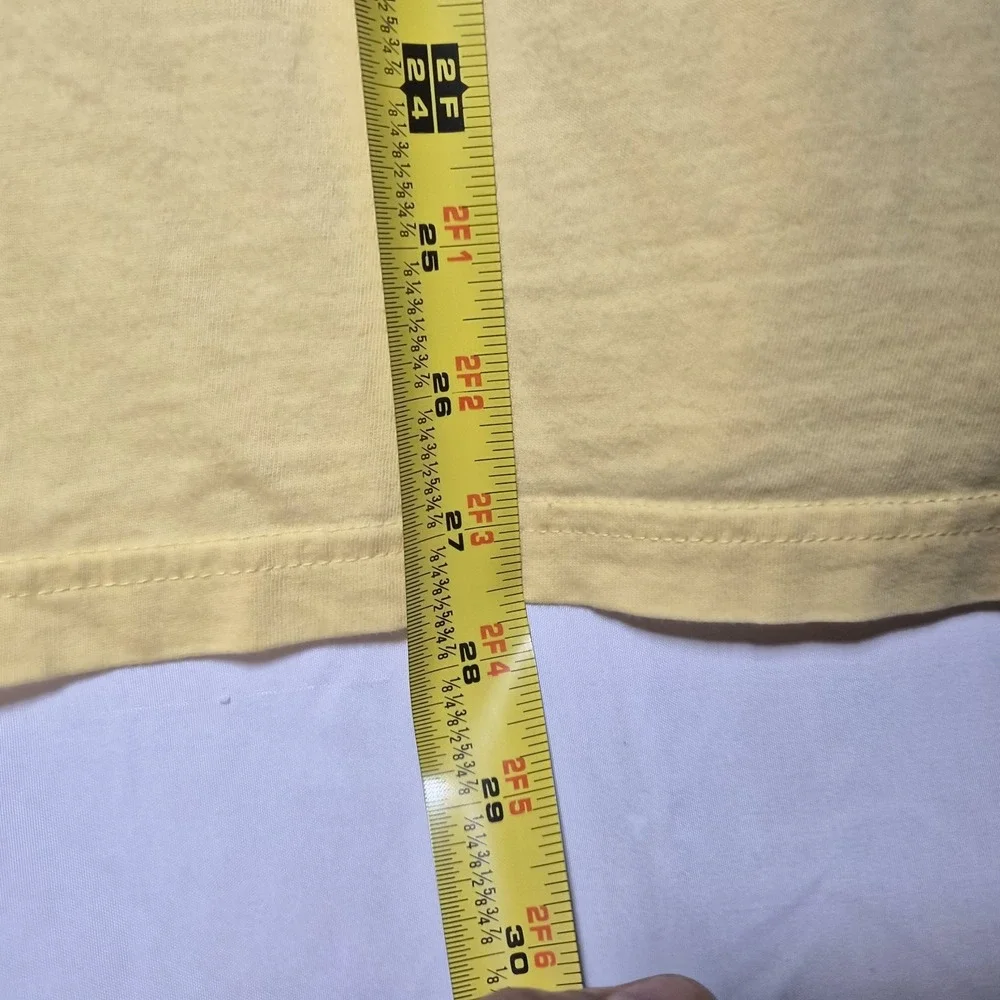 Ralph Lauren T Shirt Yellow Size‎ XL Blue Pony Logo Casual